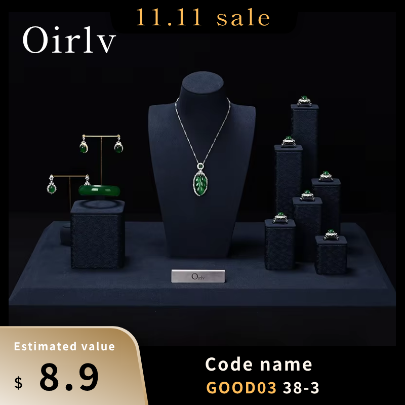 Jewelry Shop Watches - Oirlv Azul Conjunto de Exibição de