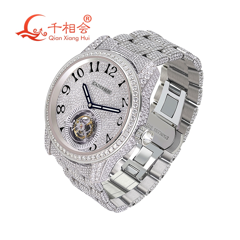 Vvs Jewelry Watches - Relógio de pulso mecânico masculino de