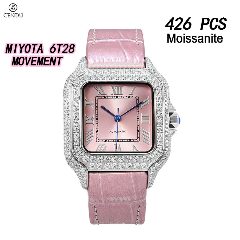 Vvs Jewelry Watches - Relógios de Diamante VVS Moissanite para