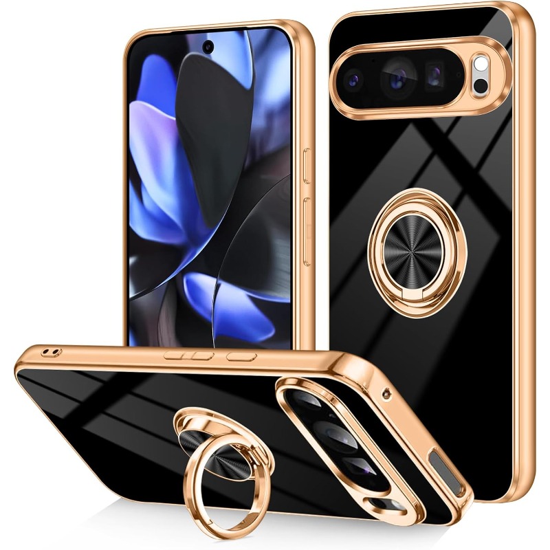 Gold Plated Ring - Moda fina macia tpu banhado a