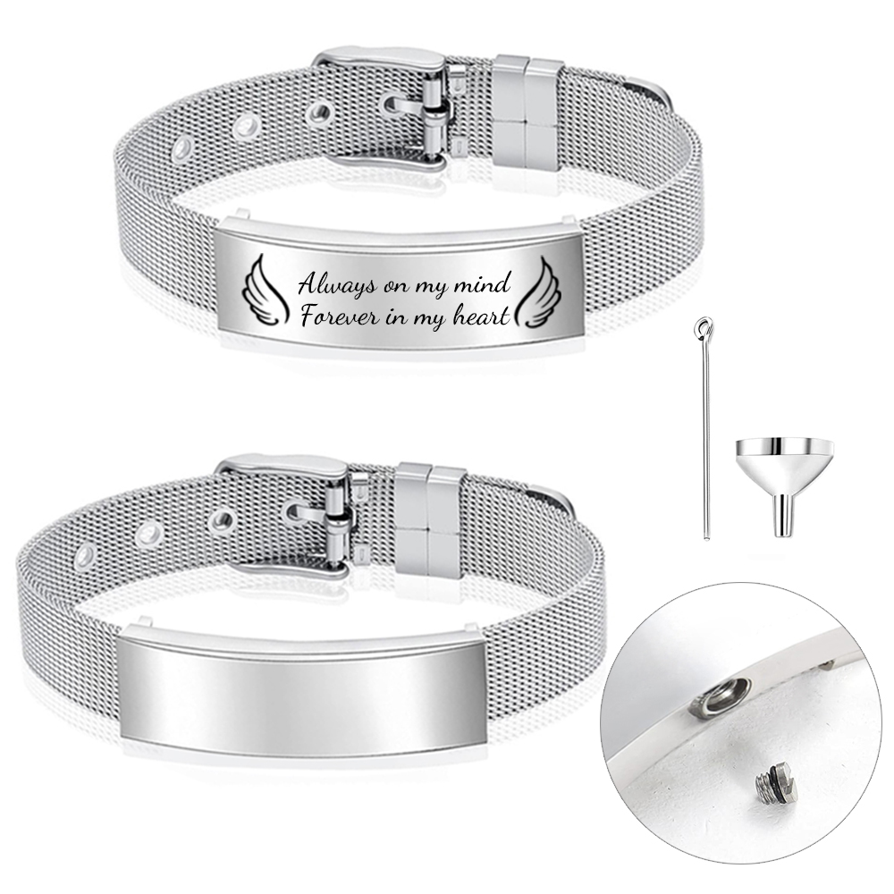 Jewelry Watches For Men - Cremação jóias urna pulseira e para