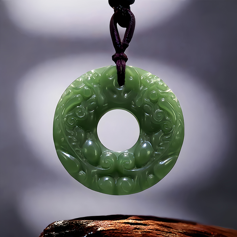 Luxury Gifts Jewelry & Watches Namfleg Mostar - Real Hetian Jade Pixiu Colar Pingente