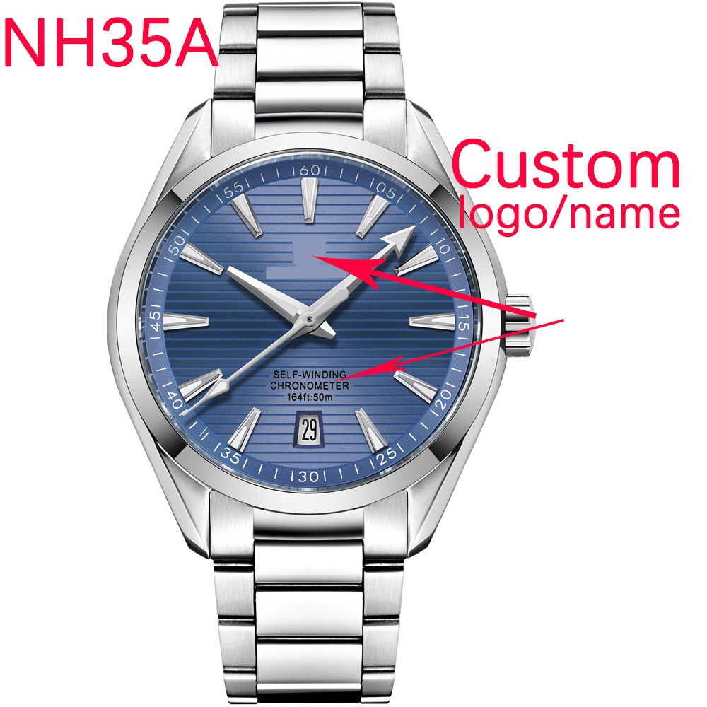 Jewelry For Watches - Luxo nh35 movt logotipo personalizado 41mm