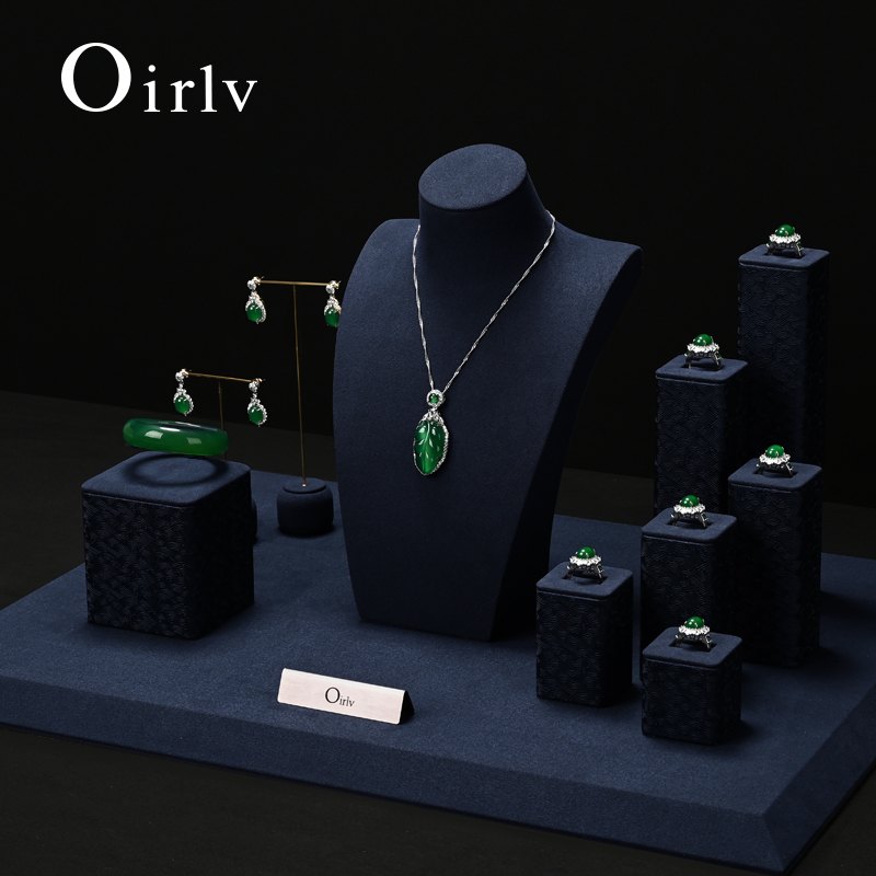 Oirlv Azul Conjunto de Exibiçã - Jewelry Shop Watches avaliação e preço