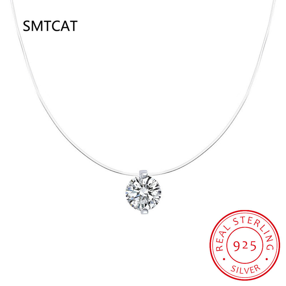 0.5-2ct d cor moissanite colar - Crystal Choker Necklace avaliação e preço