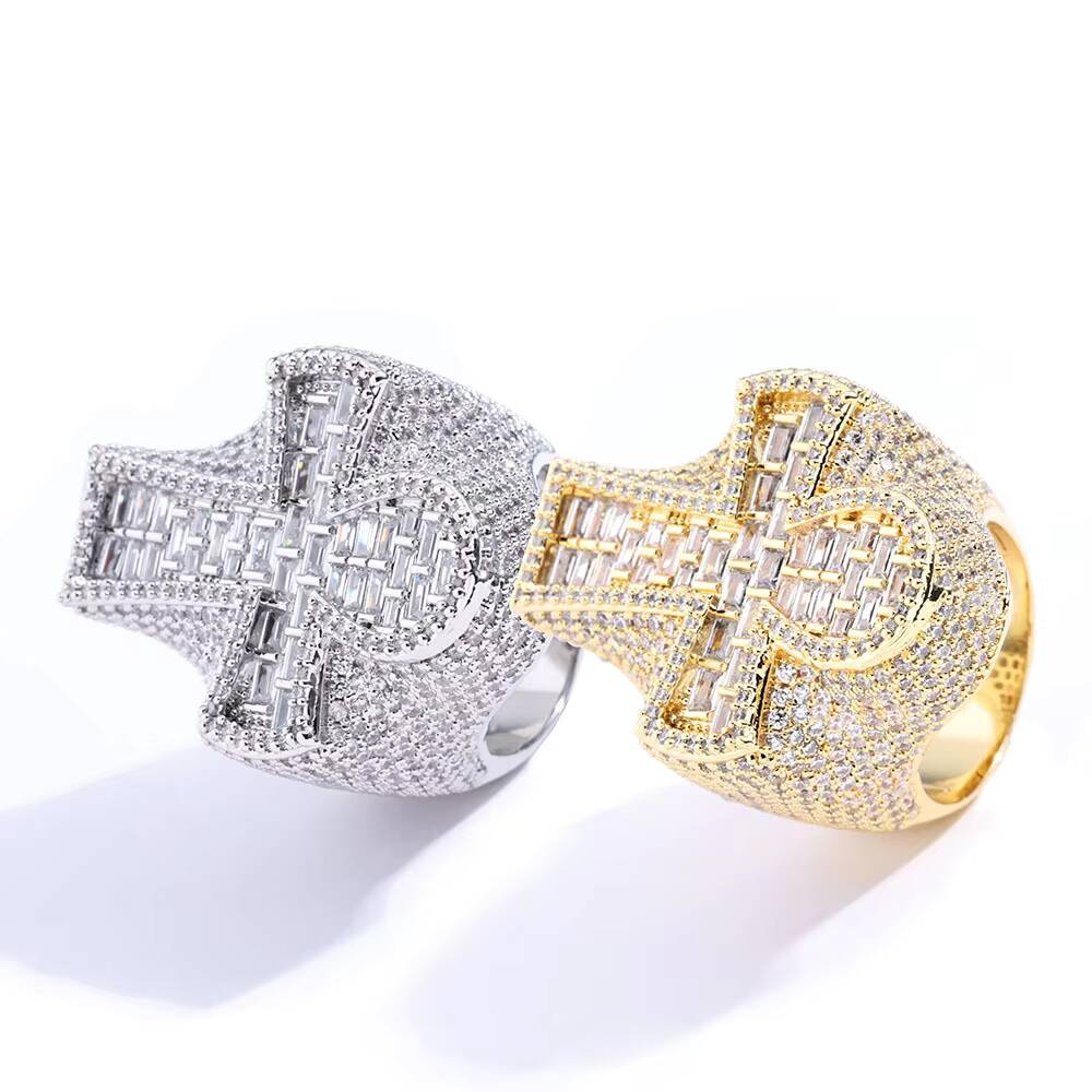 Anel Masculino de Cruz em Ouro - Vvs Jewelry Watches avaliação e preço