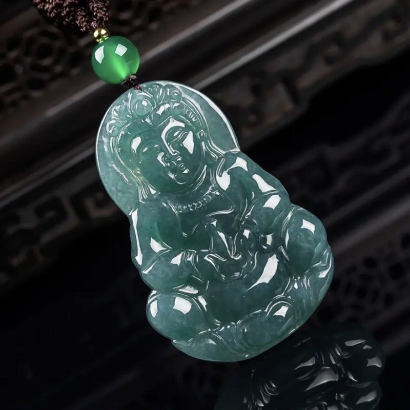Buda Guanyin genuíno de grau A - Jewelry & Watches Bench avaliação e preço