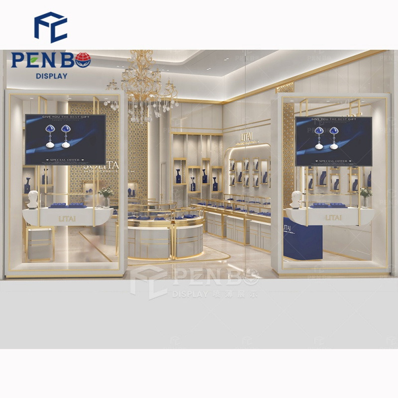 Balcão de exibição de loja de  - Jewelry Shop Watches avaliação e preço