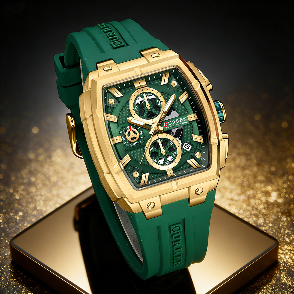 Relógio de Luxo Vintage CURREN - Jewelry For Watches avaliação e preço