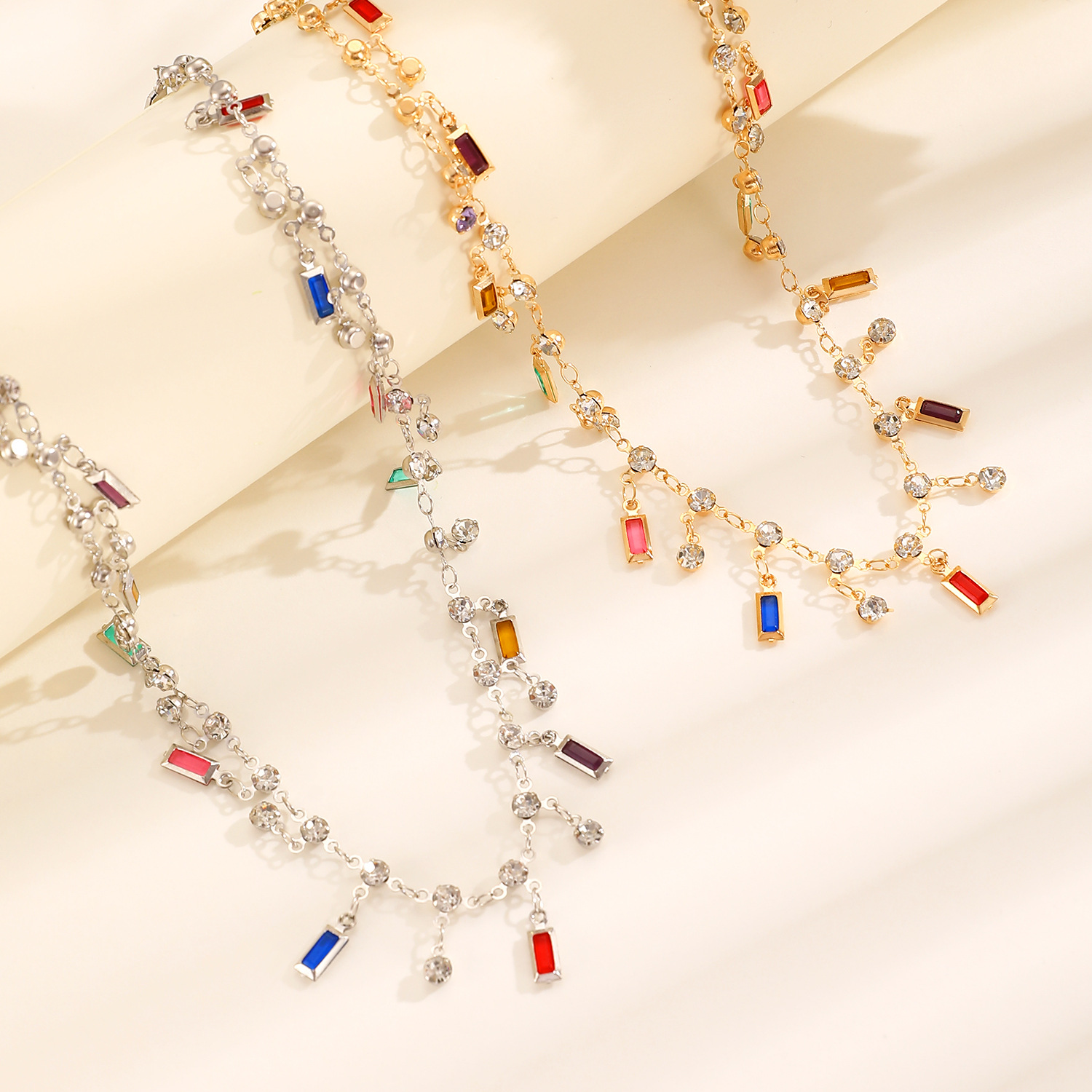 Colar de Borla de Cristal Colo - Crystal Choker Necklace avaliação e preço