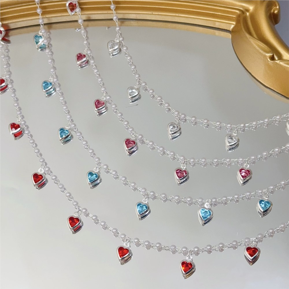 Corrente de Latão com Corações - Crystal Choker Necklace avaliação e preço