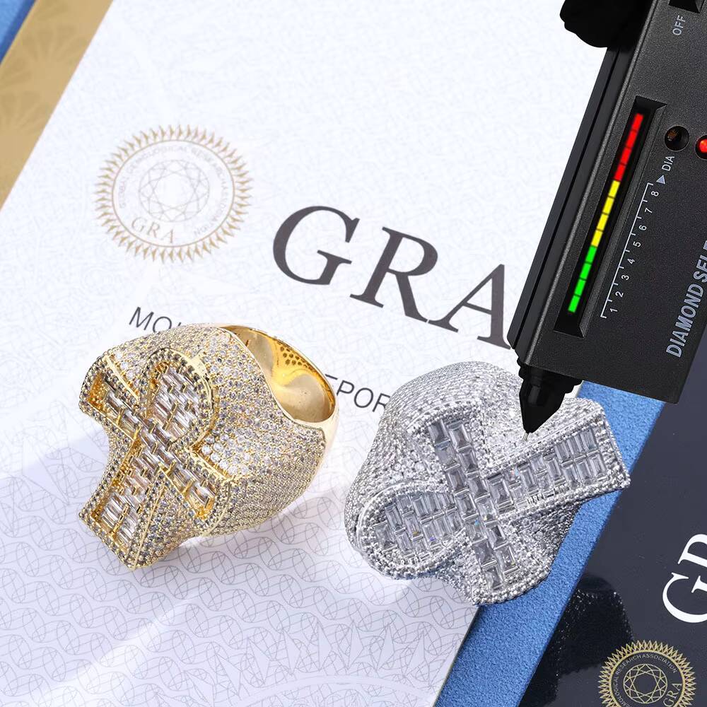 Anel Masculino de Cruz em Ouro - Vvs Jewelry Watches avaliação e preço
