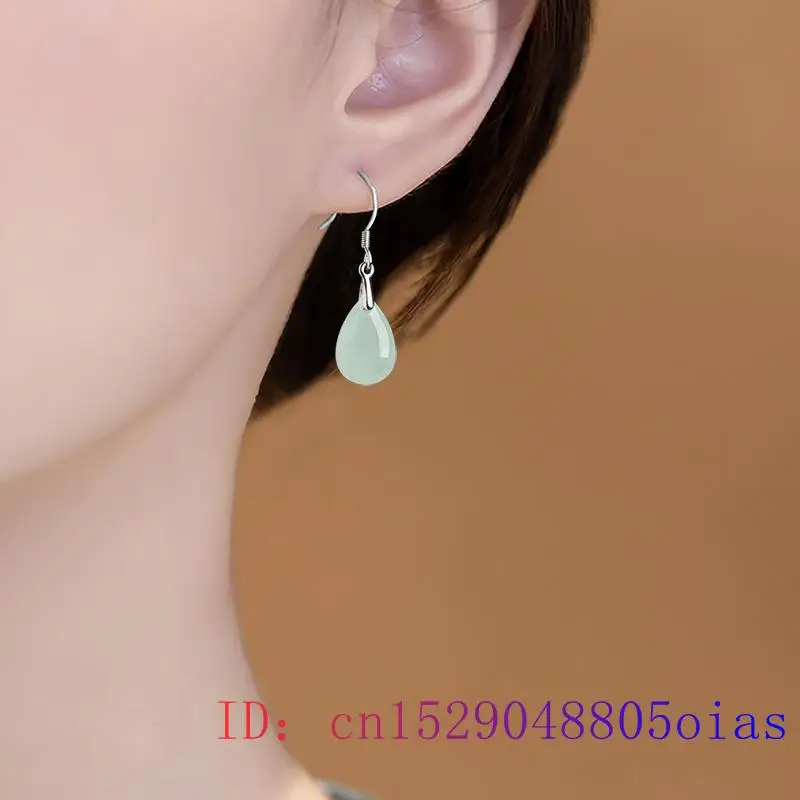 Brincos de gota de água de jad - Luxury Gifts Jewelry & Watches Namfleg Mostar avaliação e preço