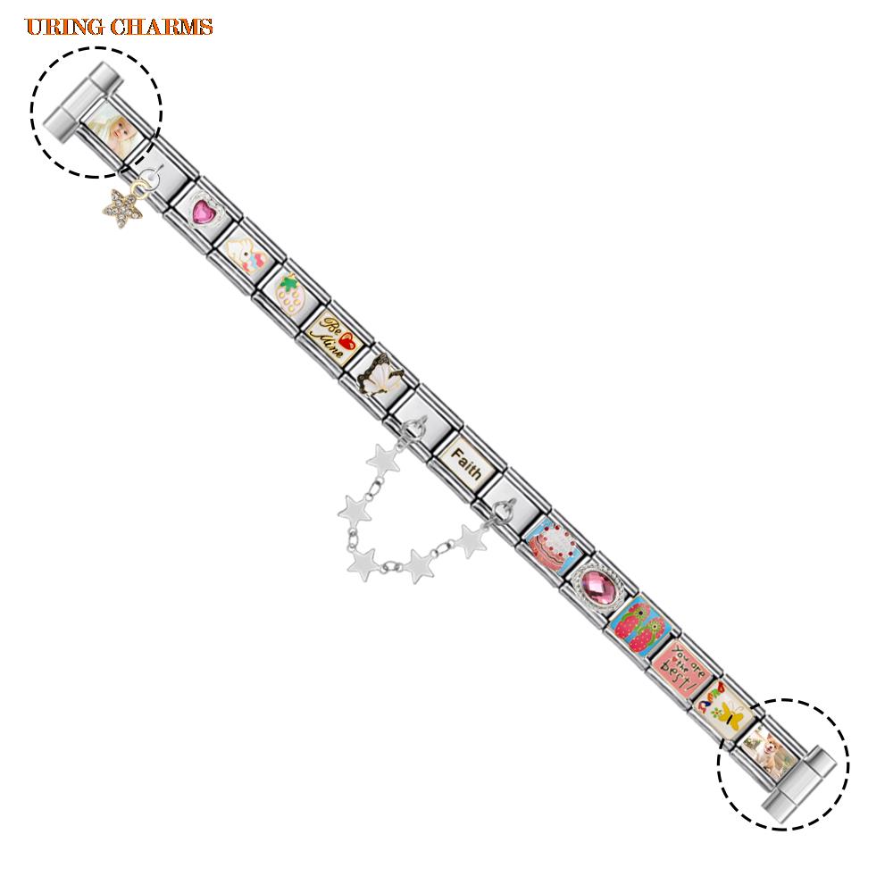 1 par de logotipo de imagem pe - Jewelry Watches For Men avaliação e preço