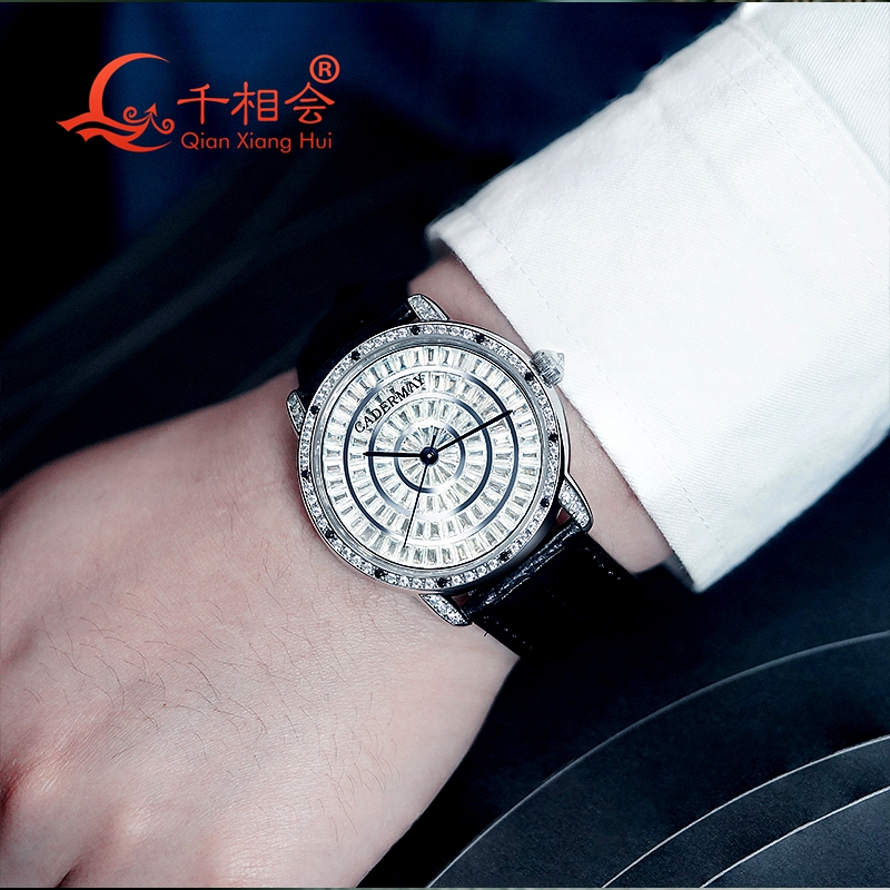 Completo moissanite baguette r - Vvs Jewelry Watches avaliação e preço