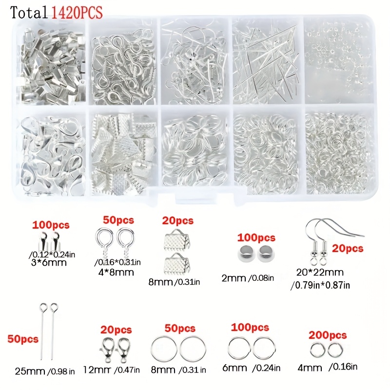 Kit de 1420 Peças para Fabrica - Jewelry Repair & Watches Reviews avaliação e preço