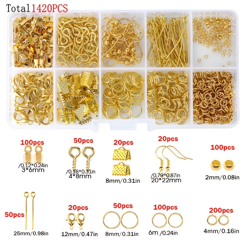 Kit de 1420 Peças para Fabrica - Jewelry Repair & Watches Reviews avaliação e preço