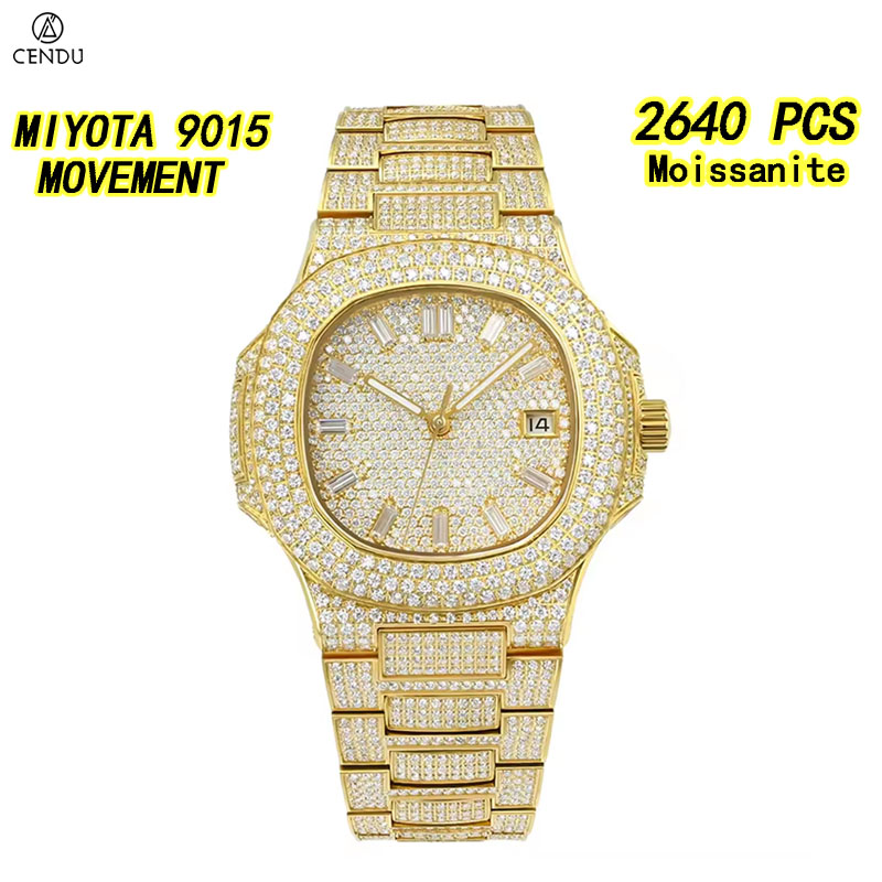 Relógio Masculino de Luxo Hip  - Vvs Jewelry Watches avaliação e preço