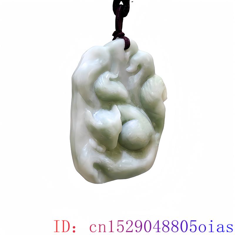 Natural Jade Fox Colar Pingent - Luxury Gifts Jewelry & Watches Namfleg Mostar avaliação e preço