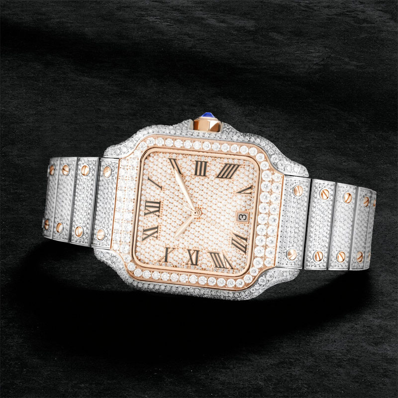 Relógio de Luxo VVS Moissanite - Vvs Jewelry Watches avaliação e preço
