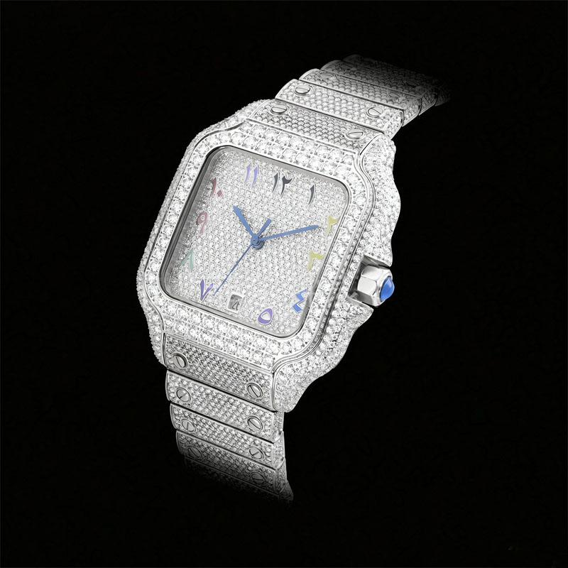 Relógio de Luxo VVS Moissanite - Vvs Jewelry Watches avaliação e preço